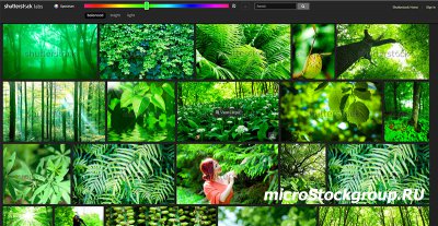Фотобанк (микросток) Shutterstock вводит новый инструмент поиска - Spectrum