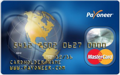 Пластиковая карта Payoneer